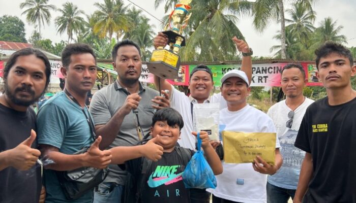 Duel 88 Pemancing Siantar-Simalungun, Andika Prayogi Sinaga Sabet Juara 2 di Kolam Pak RT