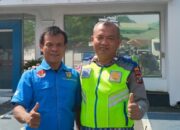 Perkuat Kolaborasi, Pengurus DPD KNPI Sumut Sambangi Satlantas Polrestabes Medan