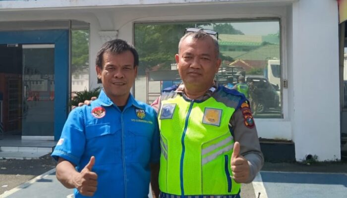 Perkuat Kolaborasi, Pengurus DPD KNPI Sumut Sambangi Satlantas Polrestabes Medan