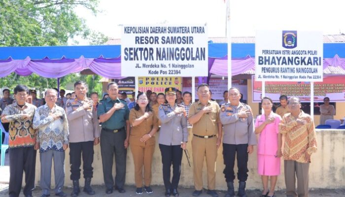 Resmi! Polsek Onan Runggu Berganti Jadi Polsek Nainggolan