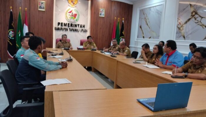 Sumber Air Baru Ditemukan, Wabup Taput Pimpin Rakor Pemulihan Infrastruktur Huntap