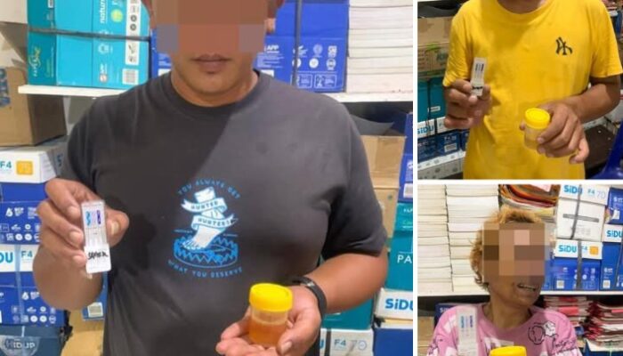 Digerebek di Sore Hari, 3 Pengguna Sabu Diciduk dari Rumah di Siantar Barat