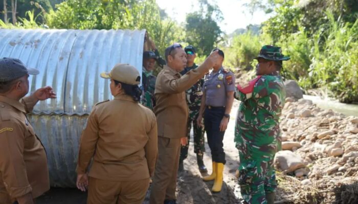Bupati JTP Hutabarat Pastikan Jembatan Penghubung Warga Simangumban Segera Ditangani