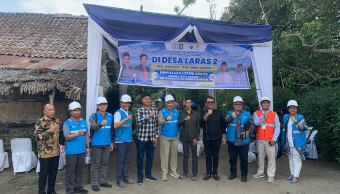 GIMP Sumut dan PLN UID Sumut Hadirkan Listrik Gratis serta Bantuan Sembako di Simalungun