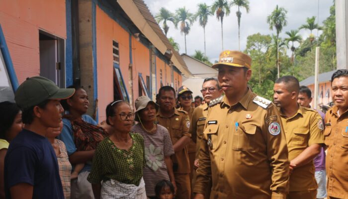 Bupati JTP Turun Langsung, Percepat Huntap dan Benahi Huntara di Adiankoting