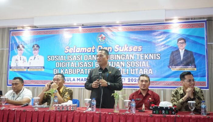 Transformasi Digital Bansos Dimulai dari Taput, 510 Agen Dilatih Jadi Garda Terdepan