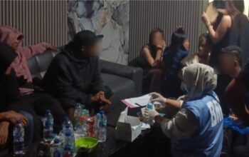 Razia Senyap BNNK Tapsel Berbuah Hasil, 9 Orang Positif Narkoba di Tempat Hiburan Malam