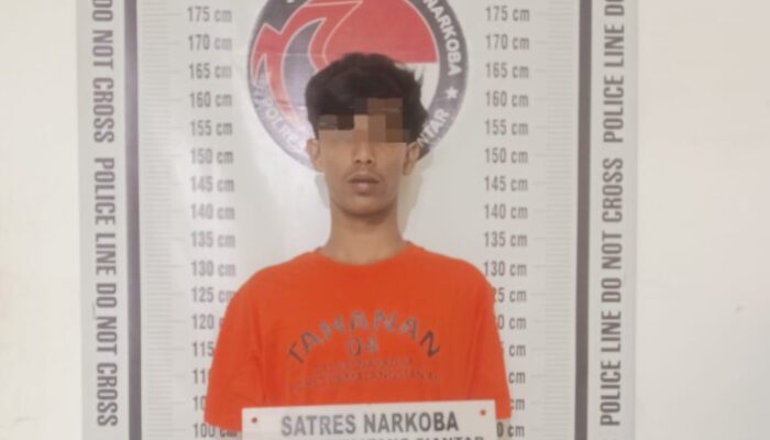 Pemuda Pemilik Ganja 23,47 Gram Ditangkap Polisi di Siantar, Pemasok Diburu