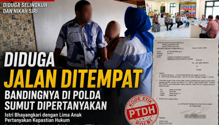 Kasus Perselingkuhan Oknum Polisi Sudah Di-PTDH, Bandingnya di Polda Diduga Jalan di Tempat