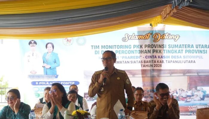 Inovasi Digital Ramah Anak Jadi Sorotan Tim PKK Provinsi Sumut di Taput