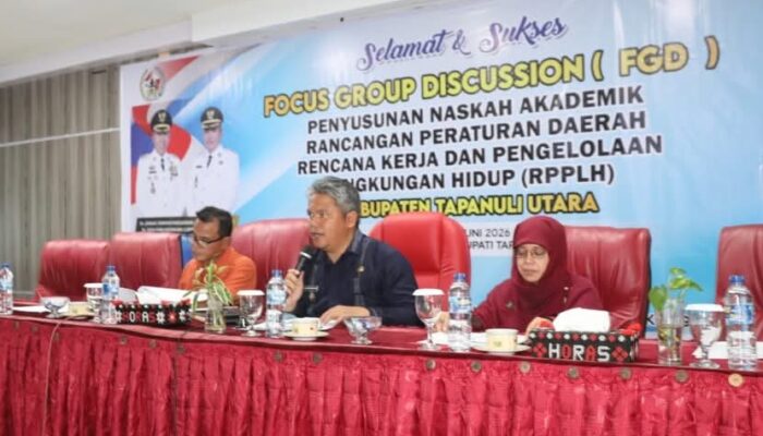 Pemkab Taput Matangkan Ranperda RPPLH, Perkuat Fondasi Pembangunan Ramah Lingkungan