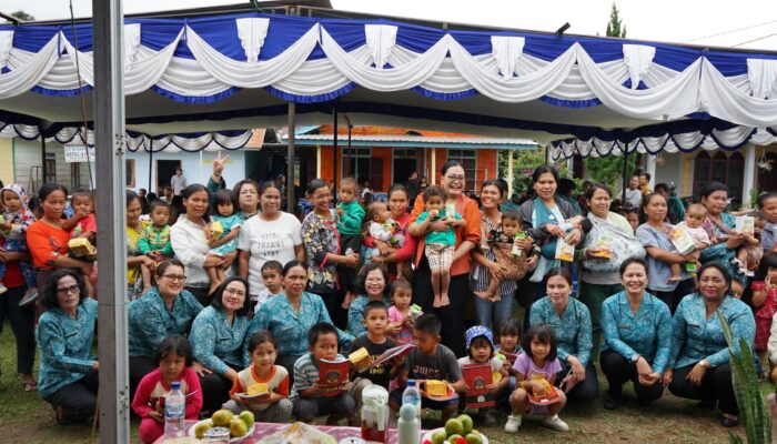 Ketua TP PKK Taput Dorong Rumah Bibit dan Inovasi PAUD di Parmonangan