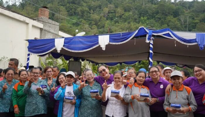 Ketua TP PKK Taput Ajak Desa Parbubu I Optimalkan Pokja