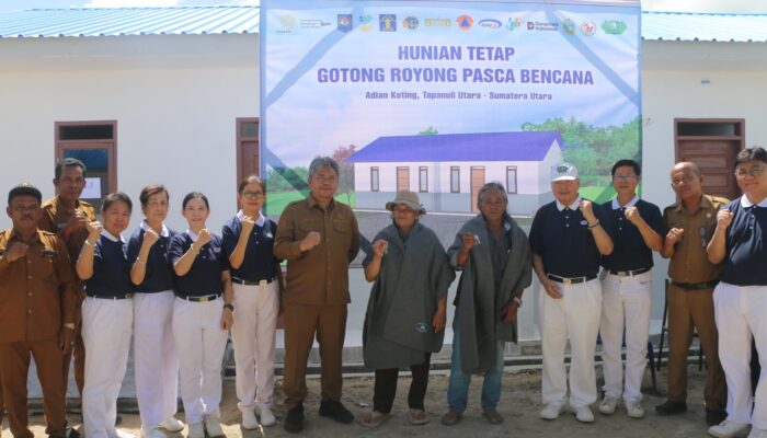 70 Keluarga Terima Kunci Huntap Dolok Nauli