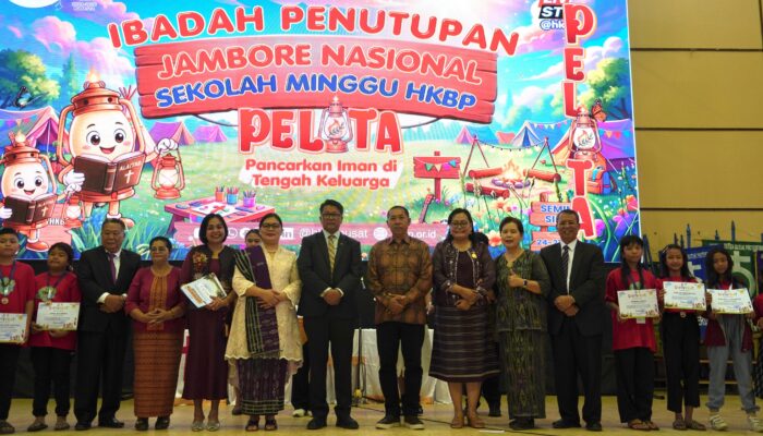 JamNas ASM HKBP 2026 Ditutup, Bupati Taput Tegaskan Komitmen Bangun Karakter Anak