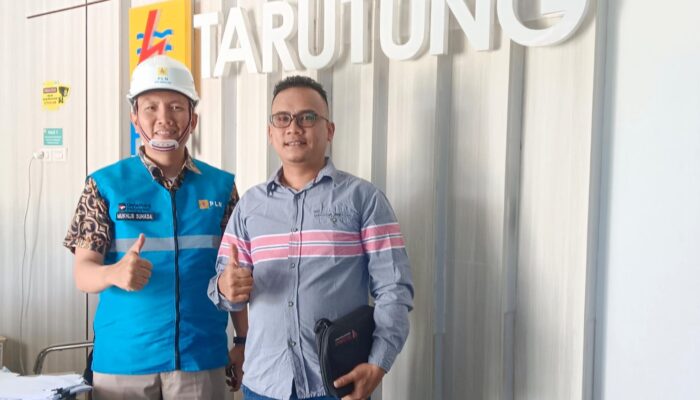 Disambut Hangat Manager, DPW LIDIK Sumut Siap Dukung Program PLN ULP Tarutung