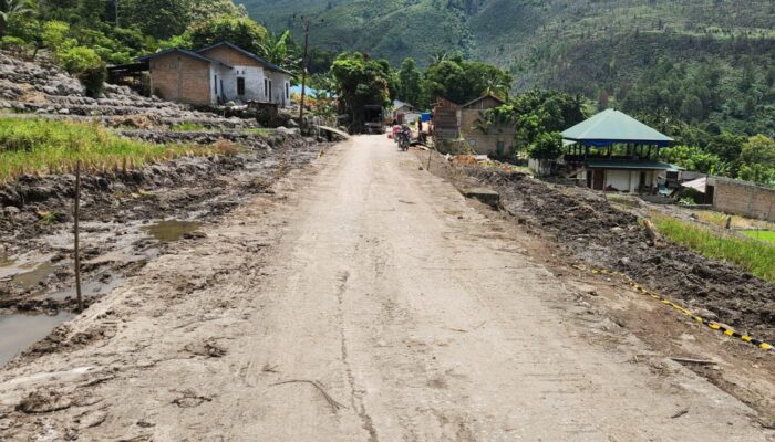 Jalan Provinsi Gonting–Janji di Samosir Mulai Dibangun, Telan Anggaran Rp27,85 Miliar