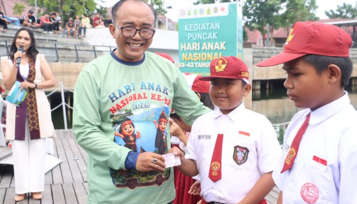 HAN ke-42 di Samosir, Wabup Ariston Ajak Semua Pihak Lindungi Anak