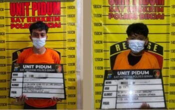 Nekat Todong Pelajar Pakai Kapak, Dua Pelaku Begal di Binjai Berakhir di Tangan Polisi