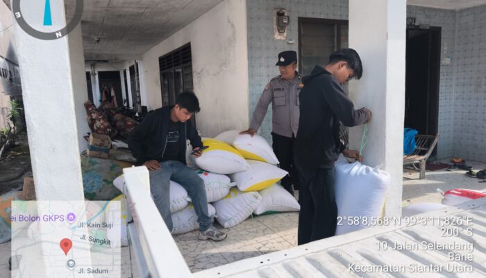 Polisi Dampingi Petani Jual Jagung ke Bulog Pematangsiantar, Begini Hasil Panennya