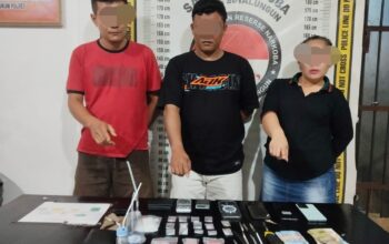 Polres Simalungun Ringkus 3 Tersangka Narkoba, Pengembangan Kasus Berujung ke Medan