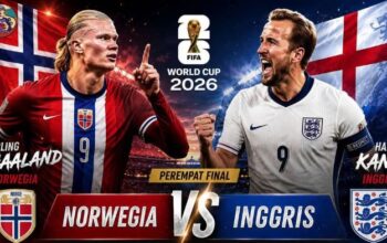 Prediksi Norwegia vs Inggris: The Three Lions Krisis Gelandang, Haaland Mengintai