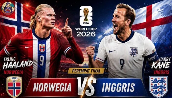 Prediksi Norwegia vs Inggris: The Three Lions Krisis Gelandang, Haaland Mengintai