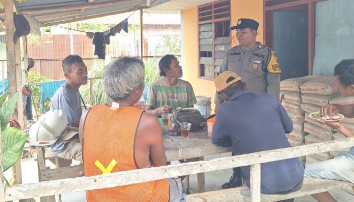 Cegah Kecelakaan, Polisi Ingatkan Tanah Galian Proyek Drainase di Simarimbun Segera Dibersihkan
