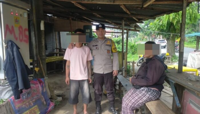 Sering Jual HP dan Gadaikan Motor Ibu Kandungnya, Seorang Pria di Siantar Dinasihati Polisi