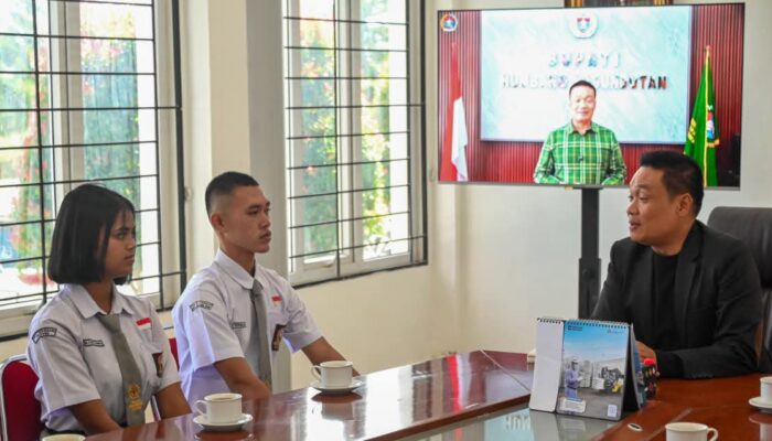 Dua Pelajar Humbahas, Stevan dan Elyzah Lolos Paskibraka Sumut 2026