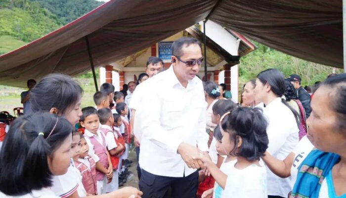 Bupati Taput Tinjau Langsung Hutatua, Infrastruktur dan Konektivitas Jadi Fokus Utama