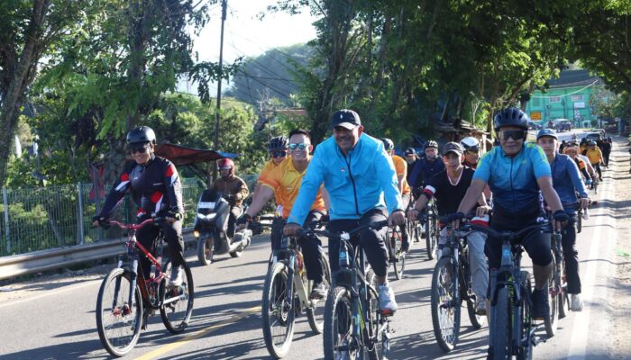 Fun Bike di Madina, Gowes dari Panyabungan ke Taman Raja Batu