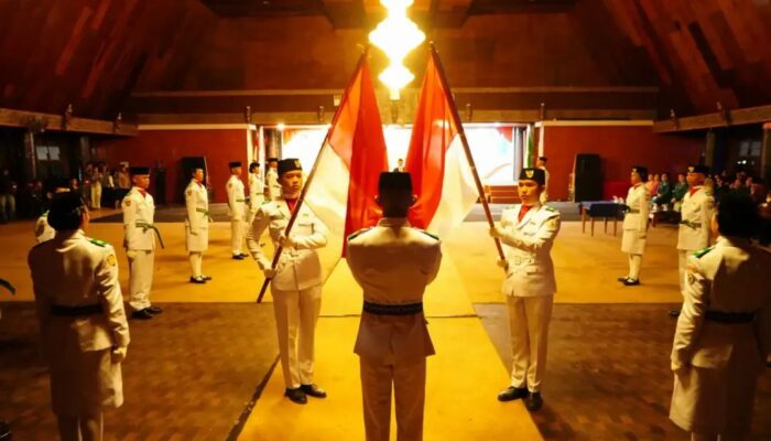 17 Paskibraka Taput Dikukuhkan, Siap Kibarkan Merah Putih di HUT RI ke-81