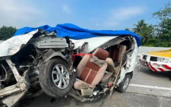 Avanza Hantam Belakang Truk Fuso di Tol Medan–Tebing Tinggi, 1 Tewas, 7 Terluka