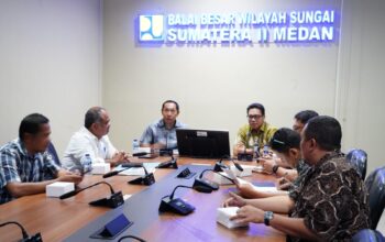 Bupati Taput Jemput Bola ke BBWS II, Pastikan Tanggul Aek Sigeaon Diperbaiki Tahun Ini