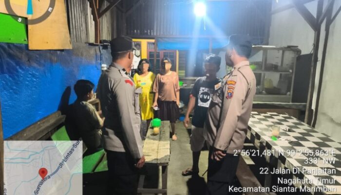 Heboh Pria Bawa Sajam di Warung Warga, Polsek Siantar Marihat Gerak Cepat ke Lokasi