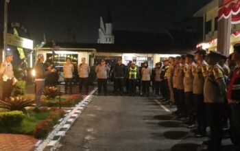 Kapolres Pematangsiantar Pimpin KRYD, Geng Motor, Knalpot Brong dan 3C Diburu