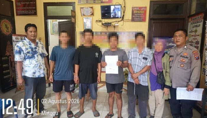 Sempat Berselisih, RA dan MR Akhirnya Berdamai di Polsek Siantar Barat