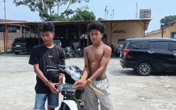 Polisi Ringkus Dua Kakak Beradik Tersangka Curanmor di Simalungun