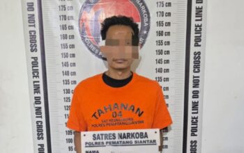 Bawa Sabu 9,05 Gram, Residivis Asal Sabang Diciduk Satresnarkoba Polres Pematangsiantar