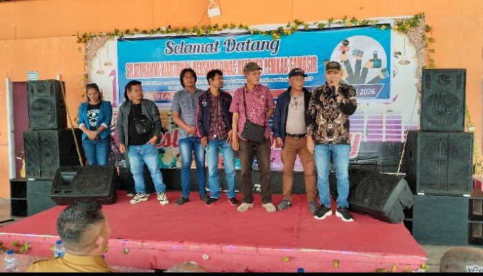 Wartawan Samosir Gelar Silaturahmi Bersama Diskominfo, Sepakat Bangun Komunikasi Konstruktif