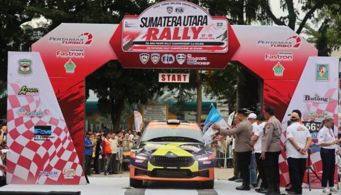 Start di Pematangsiantar, 45 Pembalap Buru Gelar di Sumatera Utara Rally APRC 2026