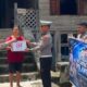 Sambut HUT RI ke-81, Satlantas Polres Toba Bagikan Sembako ke Warga