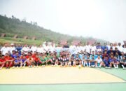 Bupati Jonius Buka Futsal SMP se-Taput, Tekankan Sportivitas dan Persahabatan