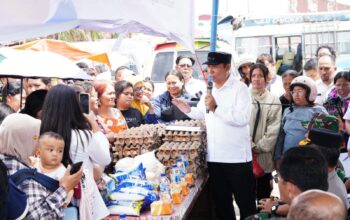 Gerakan Pangan Murah Digelar di Tarutung, Pemkab Taput Tekan Harga dan Jaga Daya Beli Warga