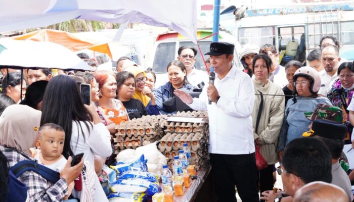 Gerakan Pangan Murah Digelar di Tarutung, Pemkab Taput Tekan Harga dan Jaga Daya Beli Warga