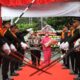 Pedang Pora dan Iring-iringan BSA Warnai Lepas Sambut Kapolres Pematangsiantar