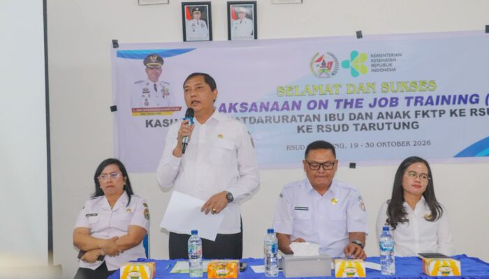 Perkuat Layanan Ibu dan Bayi, DKPPKB Taput dan RSUD Tarutung Gembleng 81 Tenaga Kesehatan Lewat Pelatihan OJT