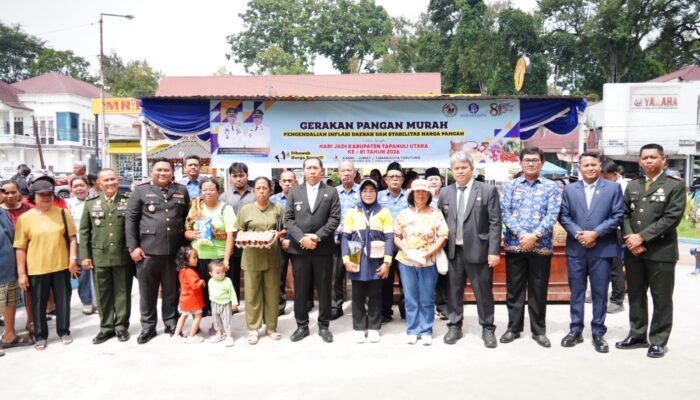 Gerakan Pangan Murah di Tarutung, Prioritaskan Warga yang Membutuhkan