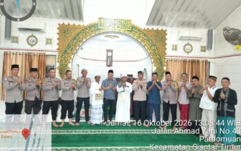 Kapolres Pematangsiantar Gelar Sholat Jumat Keliling di Tiga Masjid, Ajak Warga Jaga Kamtibmas
